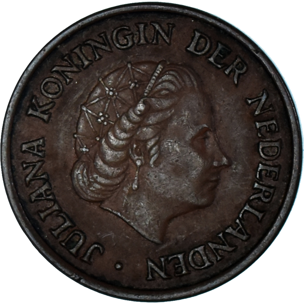 Coin, Netherlands, 5 Cents, 1955