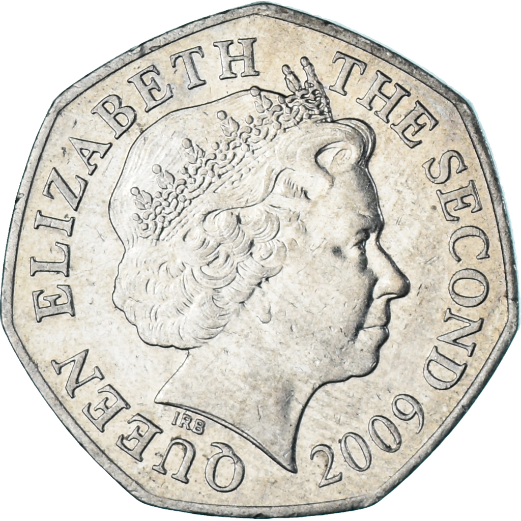 Coin, Jersey, 50 Pence, 2009
