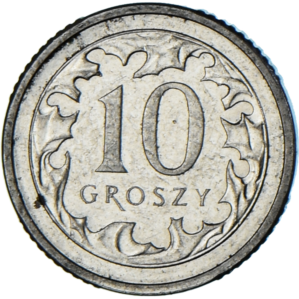 Coin, Poland, 10 Groszy, 2017
