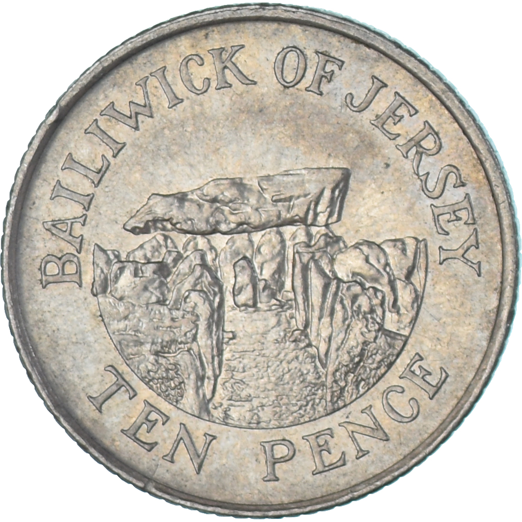 Coin, Jersey, 10 Pence, 2006