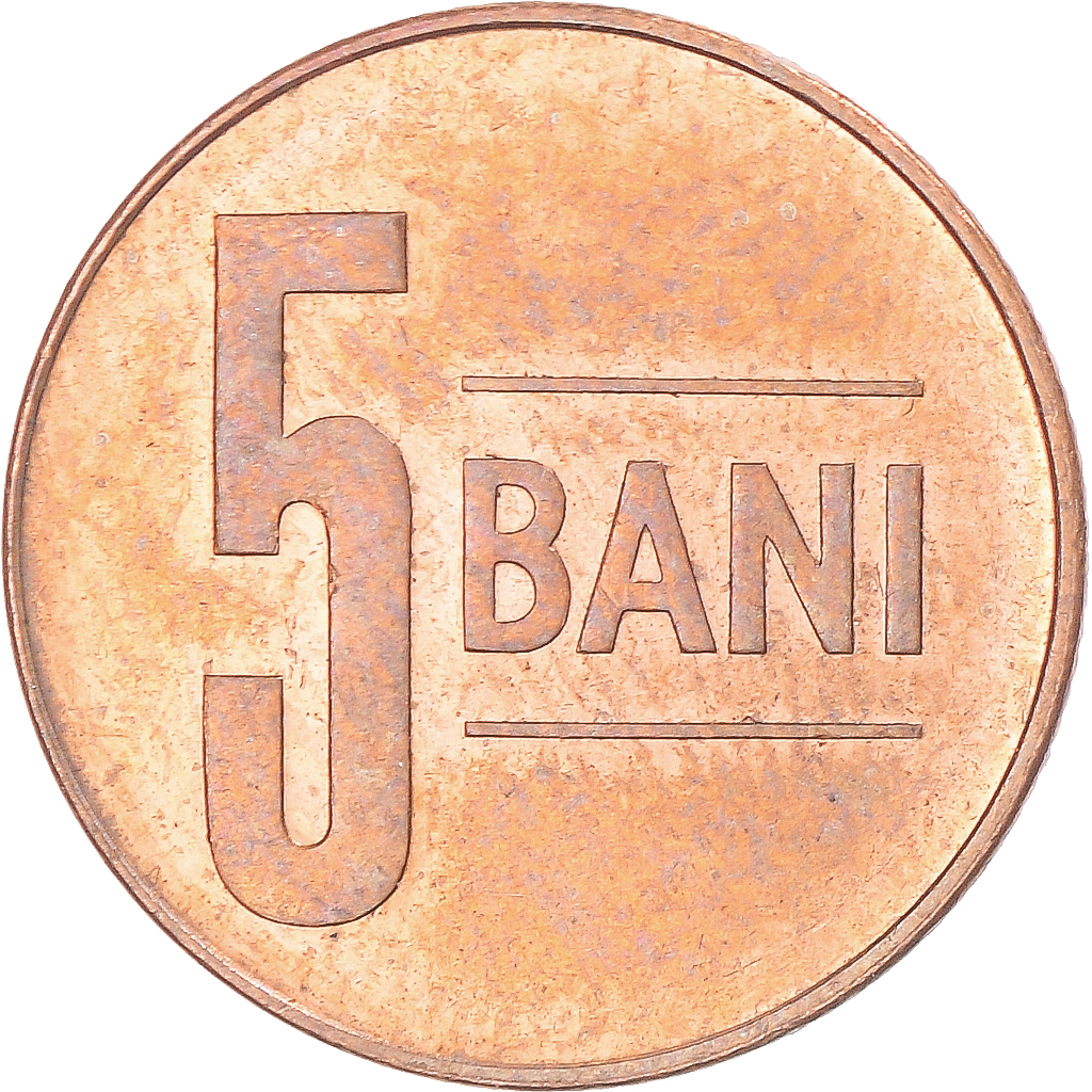 Coin, Romania, 5 Bani, 2018