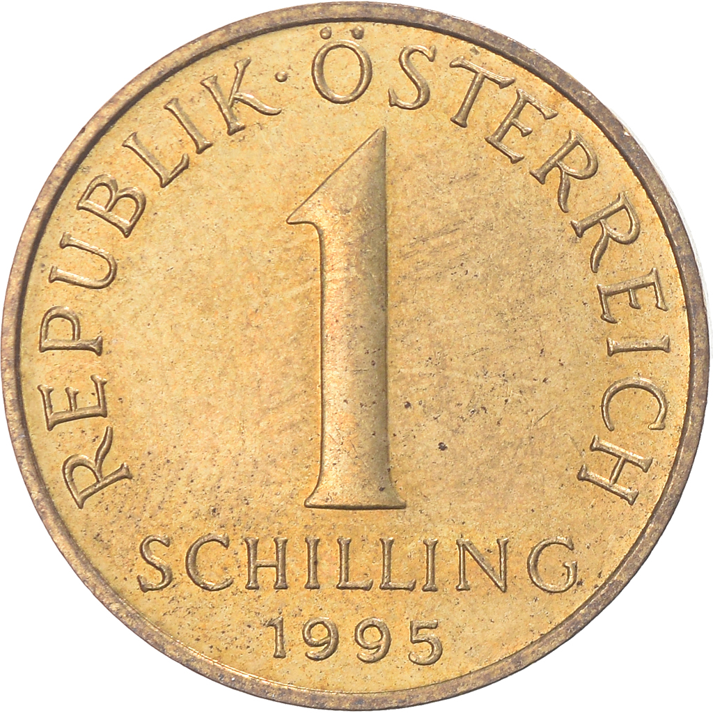 Coin, Austria, Schilling, 1995