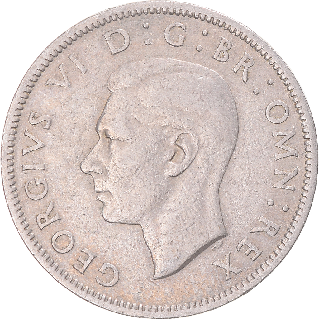 Coin, Great Britain, Florin, Two Shillings, 1947