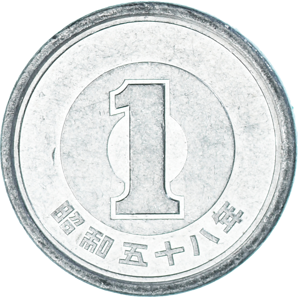 Coin, Japan, Yen, 1982