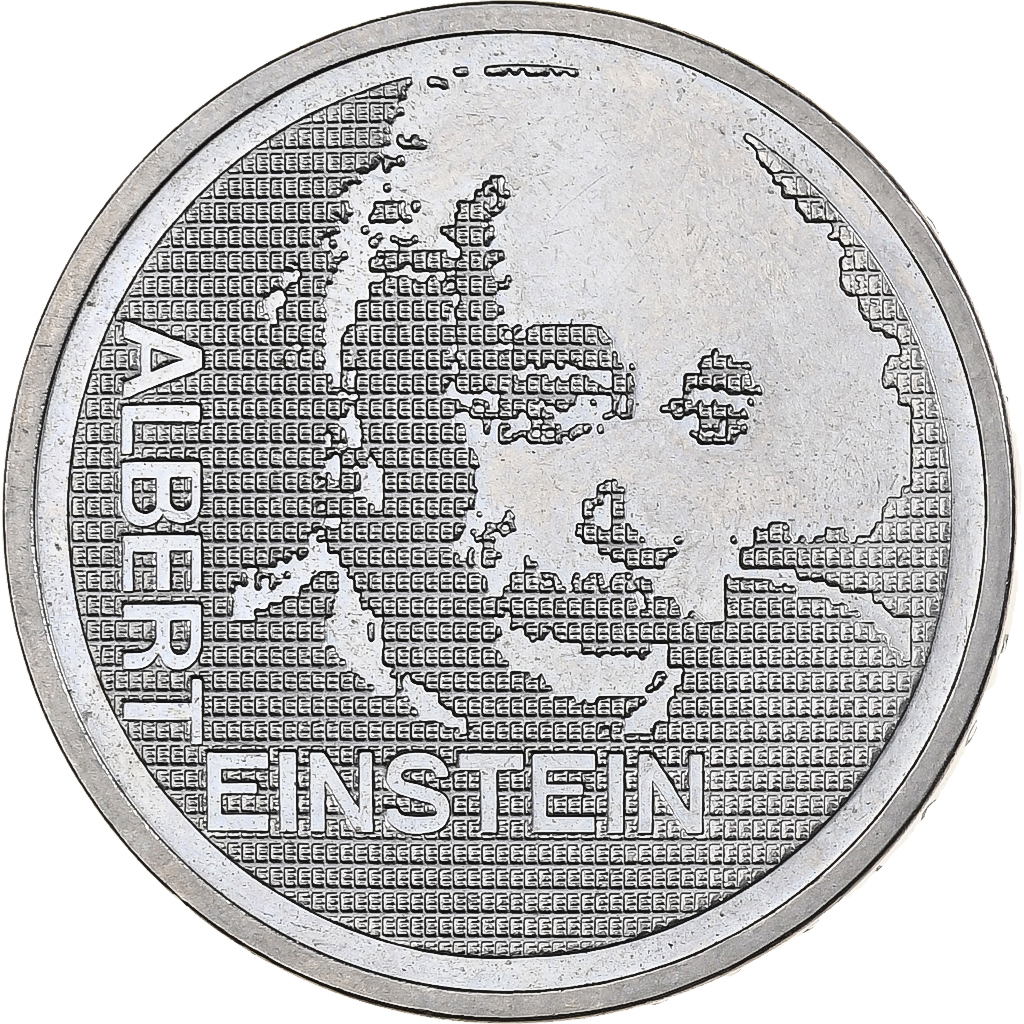 Switzerland, 5 Francs, Albert Einstein, 1979, Bern, Copper-nickel, 
