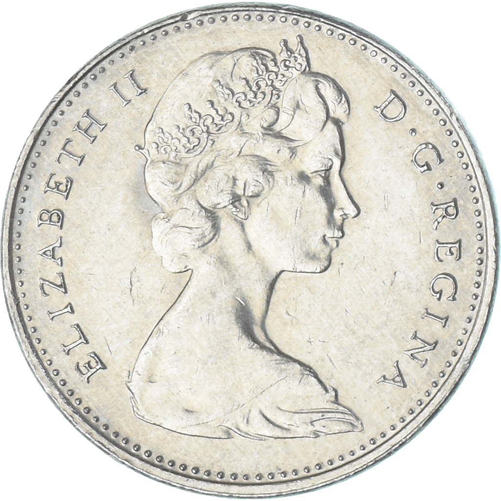 Coin, Canada, 5 Cents, 1972