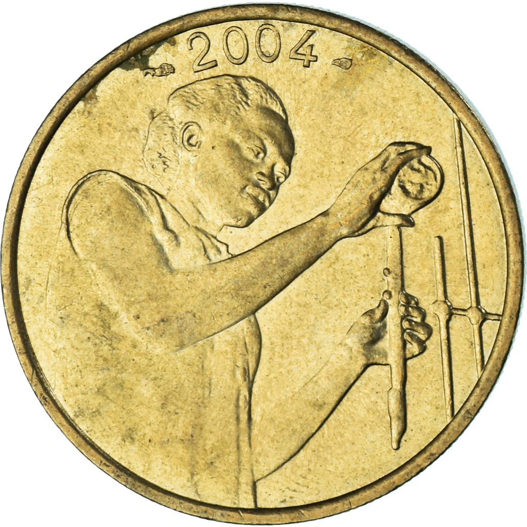 Coin, West African States, 25 Francs, 2004