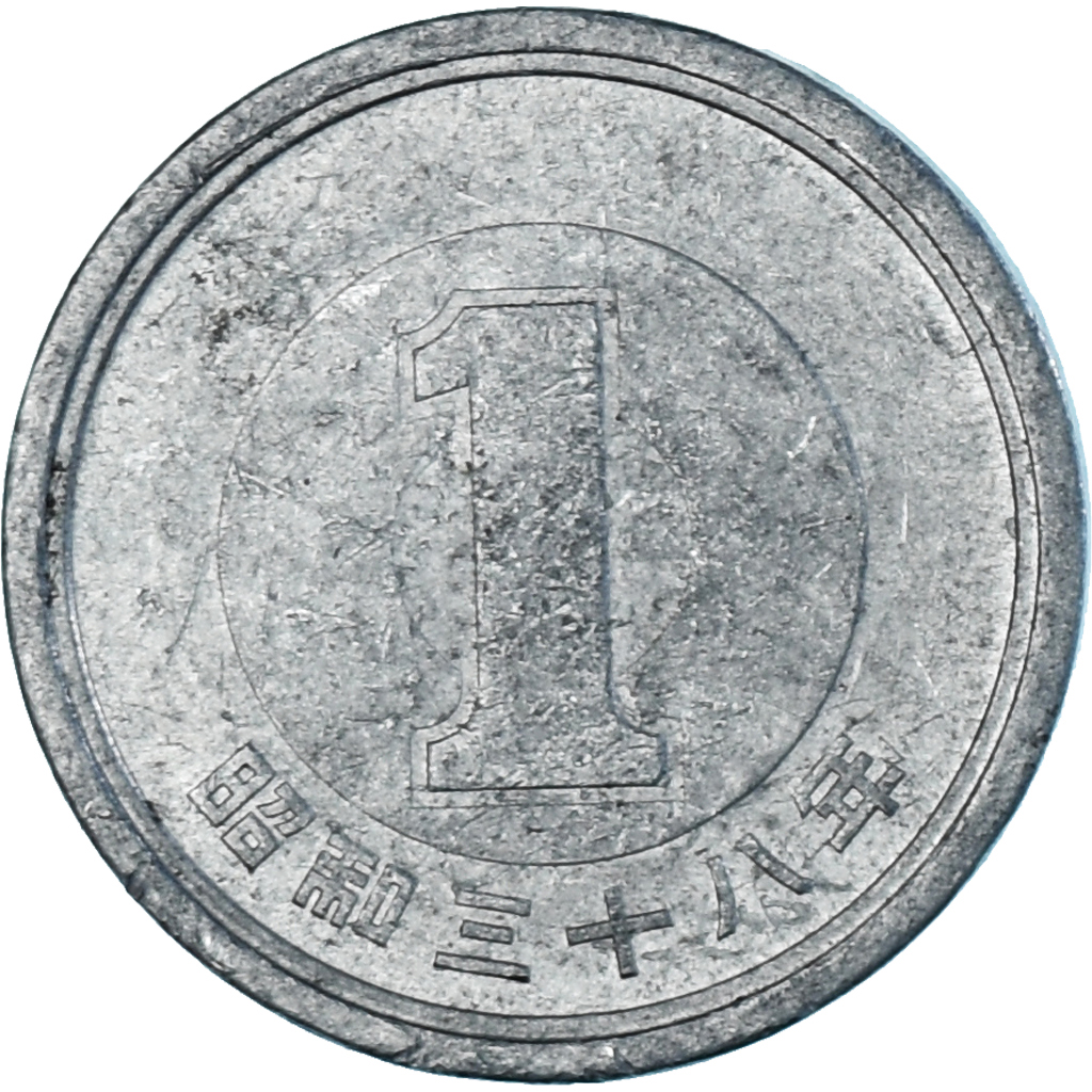 Coin, Japan, Yen, 1963