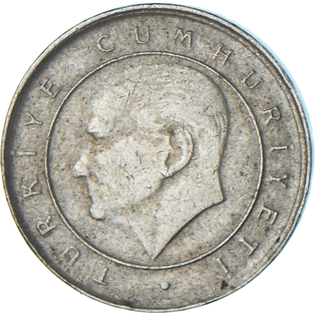 Coin, Turkey, 50000 Lira, 50 Bin Lira, 2004