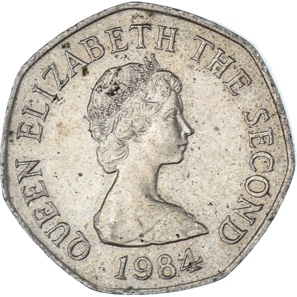 Coin, Jersey, 20 Pence, 1984