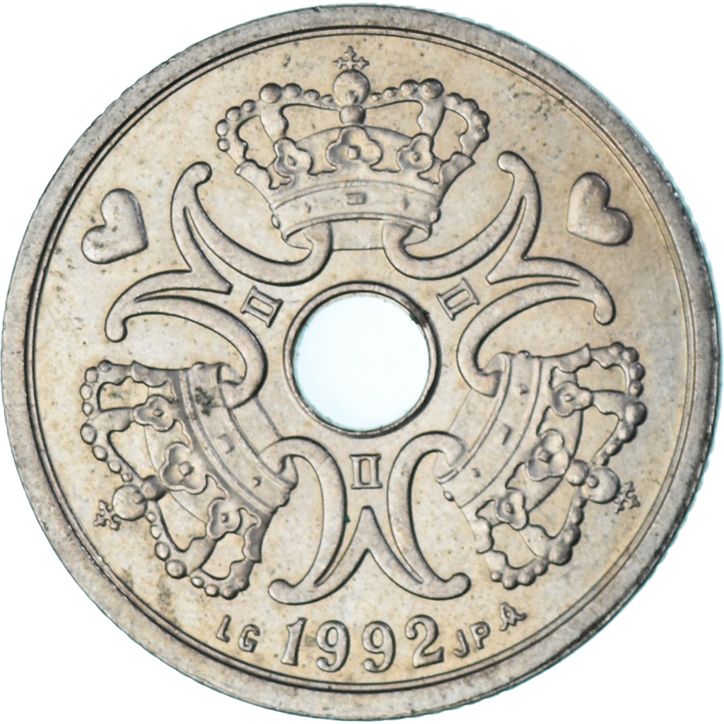 1348683] Coin, Denmark, 2 Kroner, 1992 | eBay
