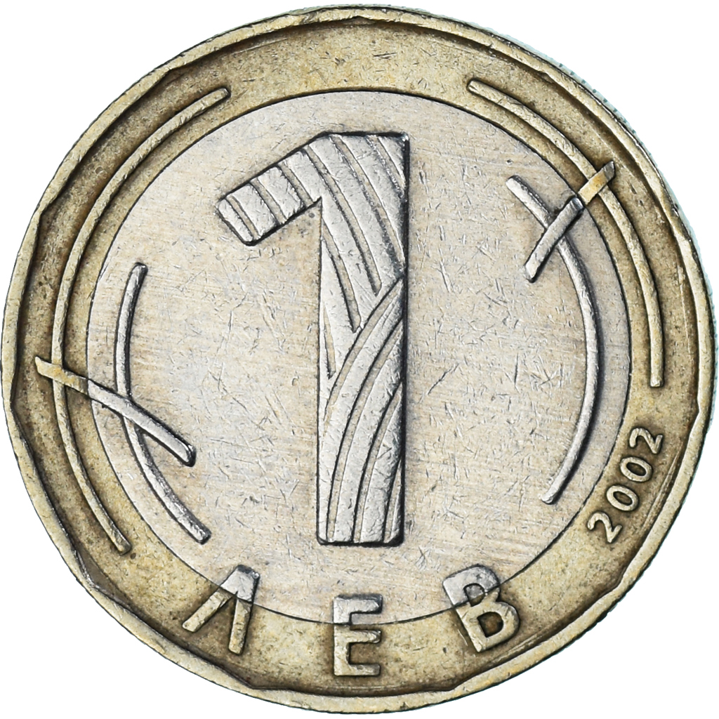 Coin, Bulgaria, Lev, 2002