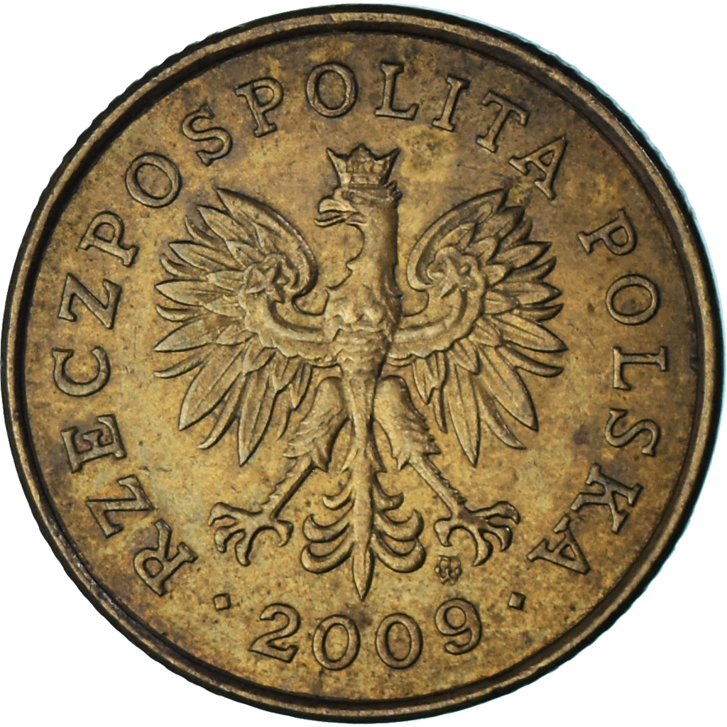 Coin, Poland, 5 Groszy, 2009