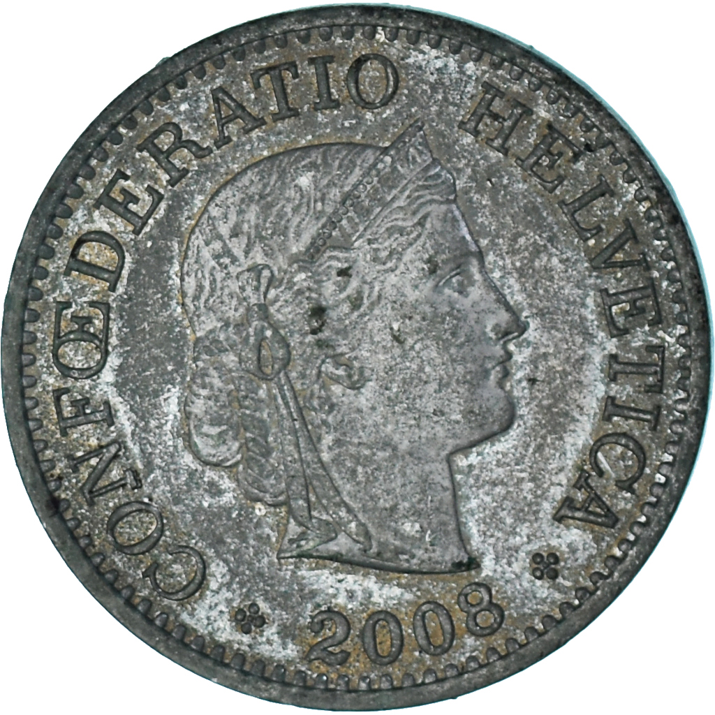 Coin, Switzerland, 10 Rappen, 2008