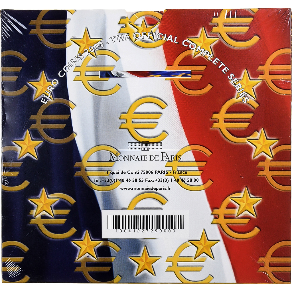 France, Coffret 1c. à 2€, BU, 2004, MDP, MS