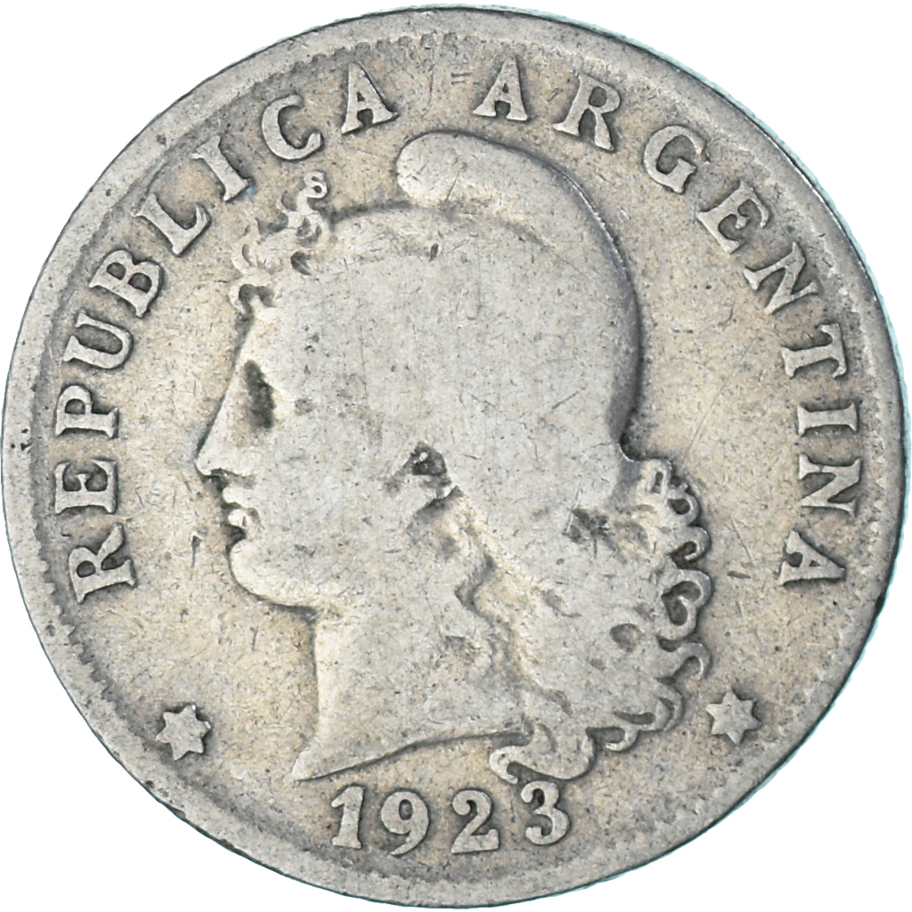 Coin, Argentina, 20 Centavos, 1923