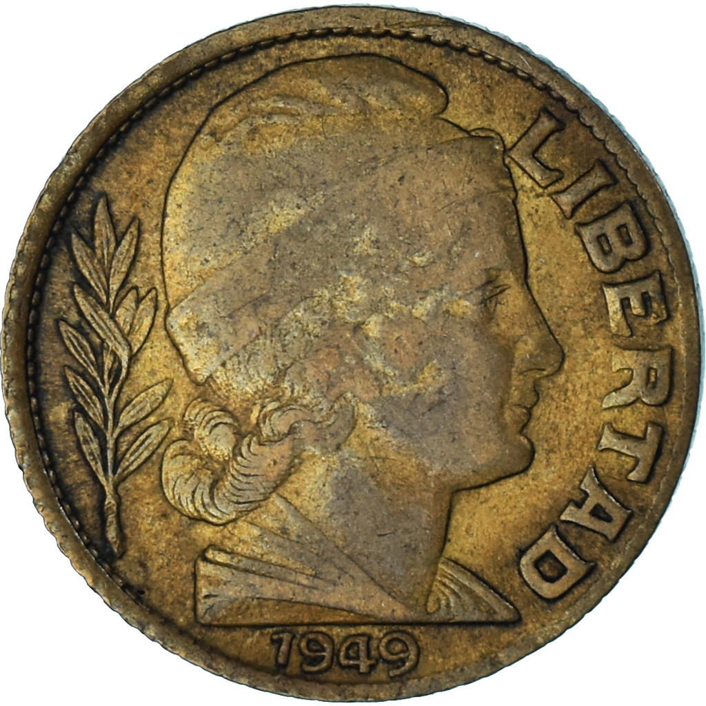 Coin, Argentina, 10 Centavos, 1949