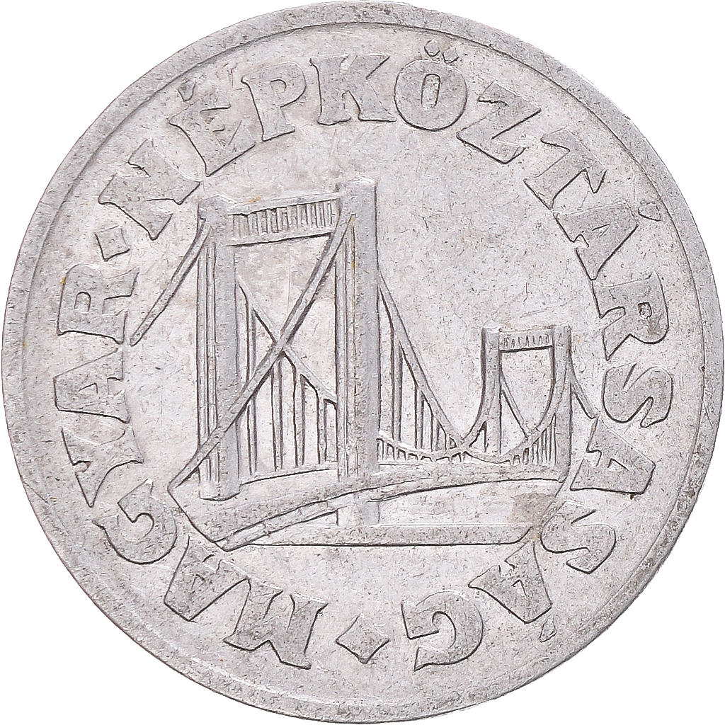 Coin, Hungary, 50 Fillér, 1976