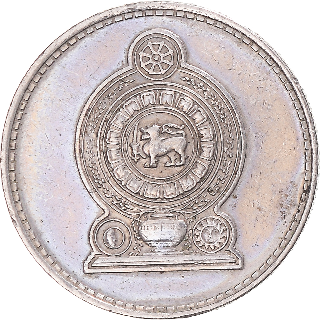 Coin, Sri Lanka, 25 Cents, 1982