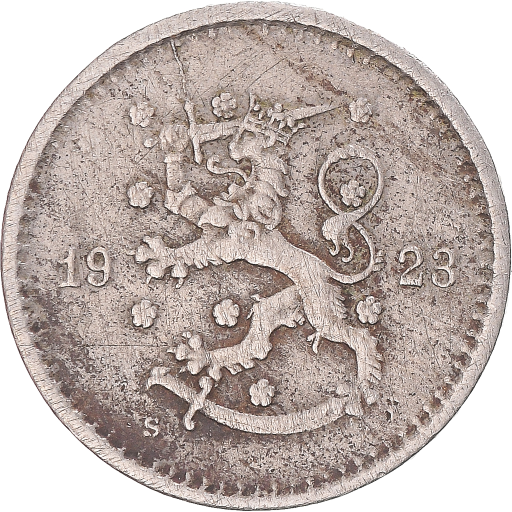 Coin, Finland, 50 Penniä, 1923