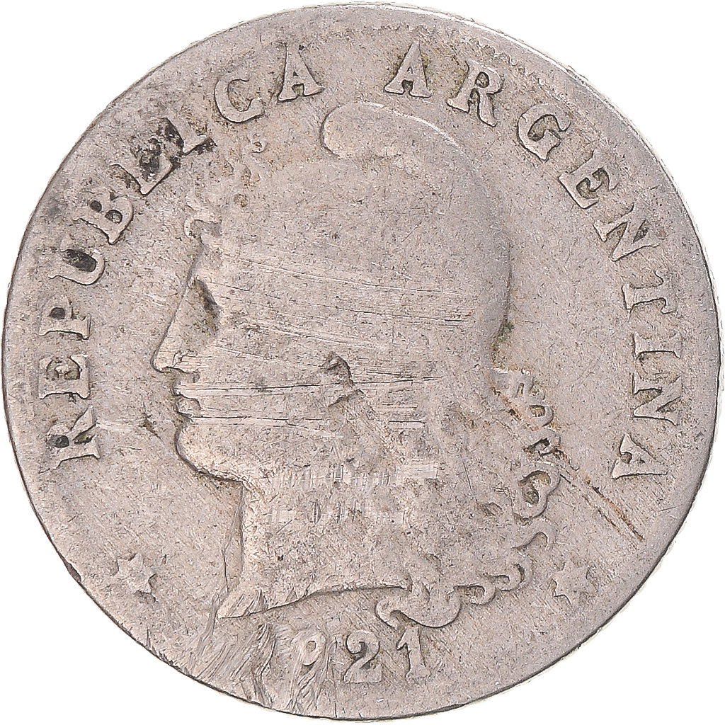 Coin, Argentina, 20 Centavos, 1921