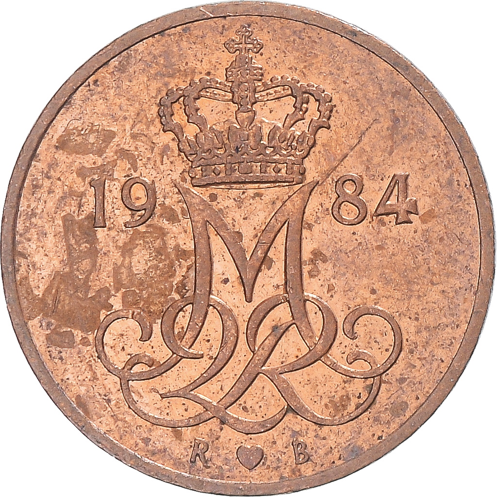 1350969] Coin, Denmark, 5 Öre, 1984 | eBay