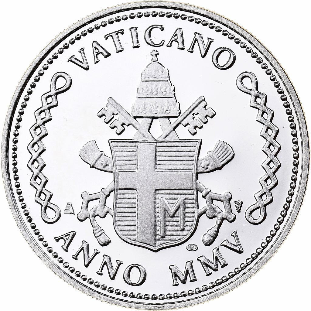 Vatican, Medal, Pope John Paul II, 2005, Utrecht, Silver, Proof, 