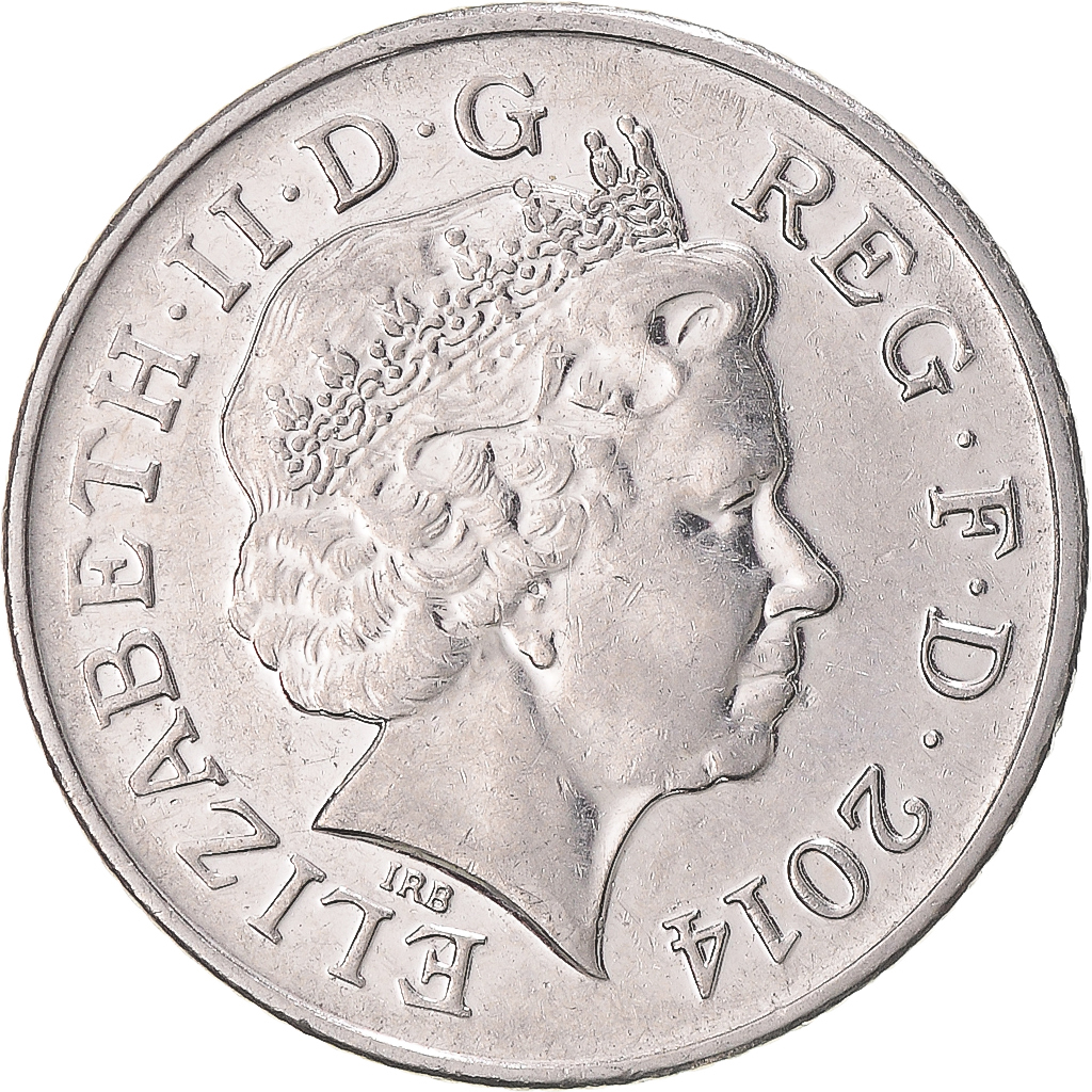 Coin, Great Britain, 10 Pence, 2014