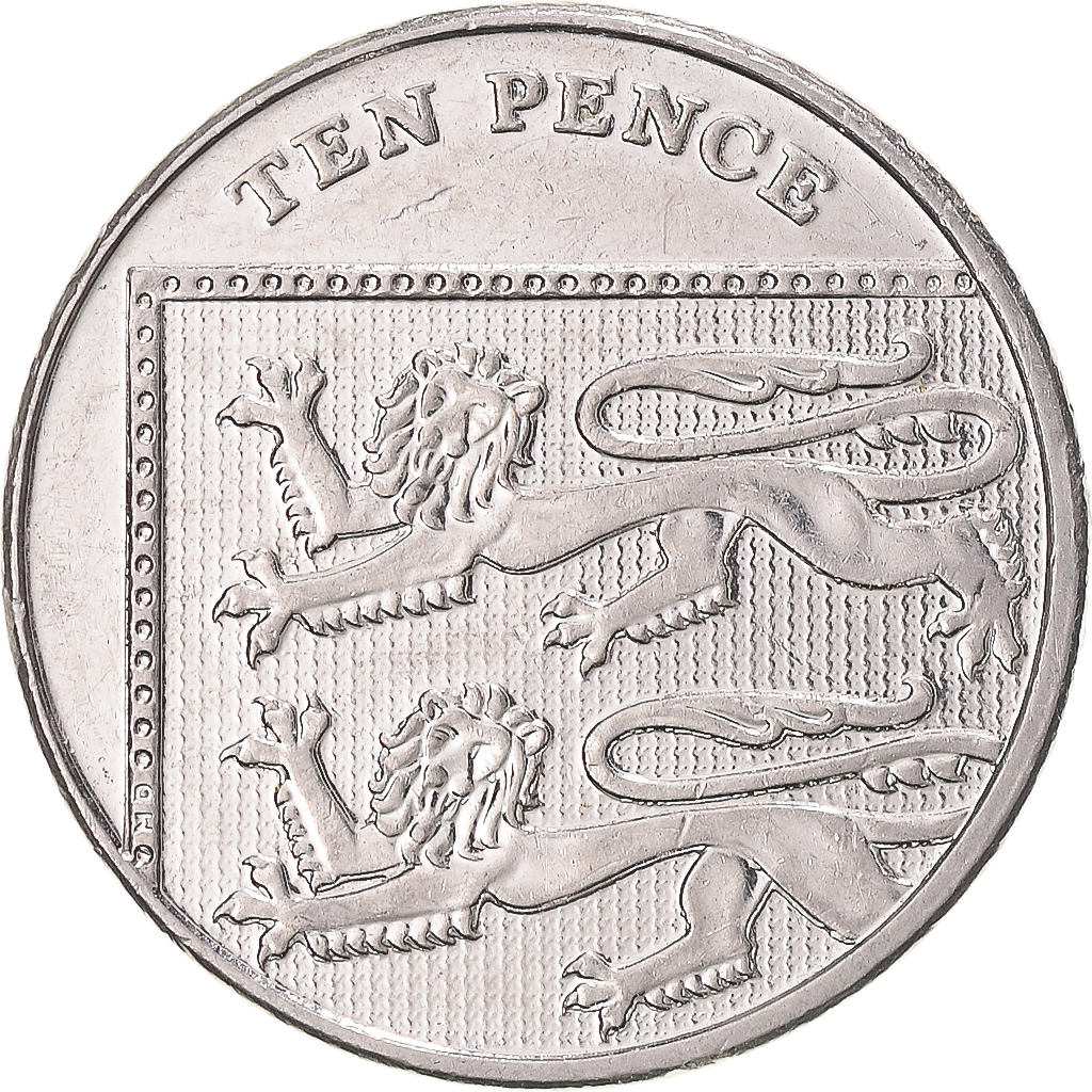 Coin, Great Britain, 10 Pence, 2014