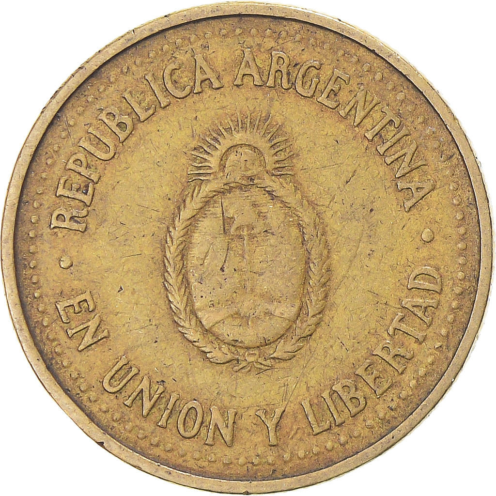 Coin, Argentina, 10 Centavos, 1993