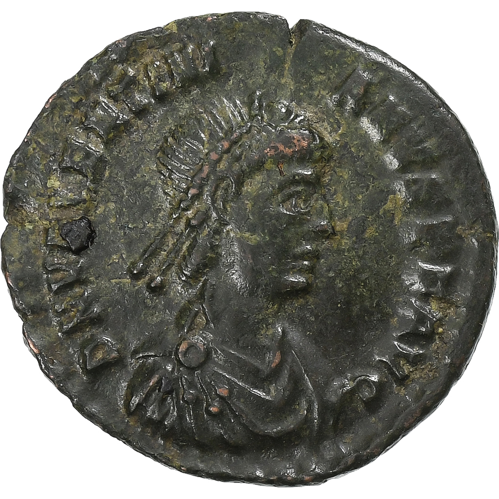 Valentinian I, Fraction Æ, 364-367, Siscia, Bronze, , RIC:5a