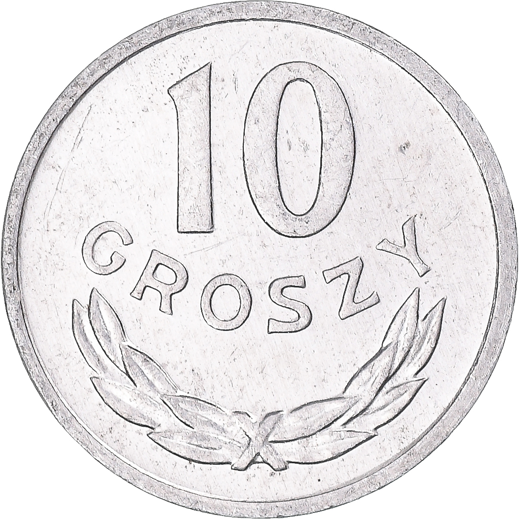 Coin, Poland, 10 Groszy, 1983