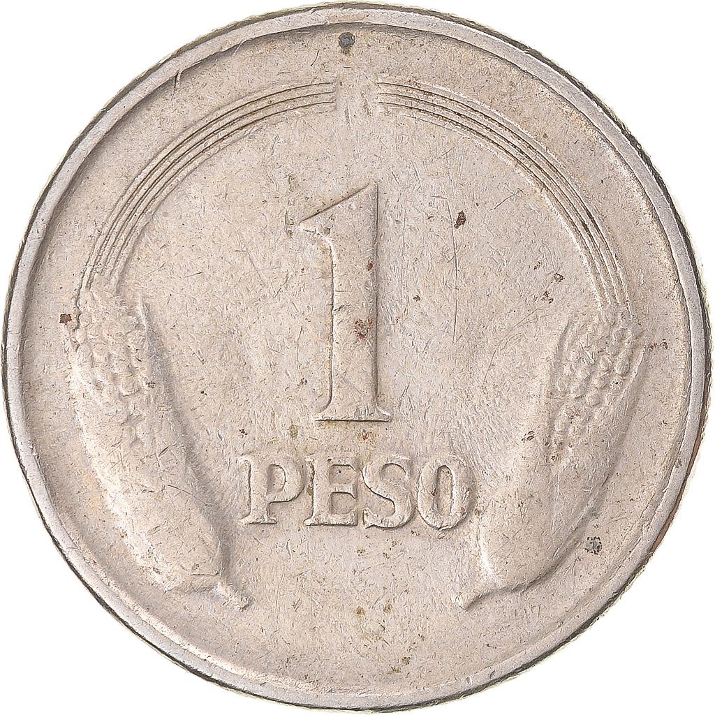 Coin, Colombia, Peso, 1979