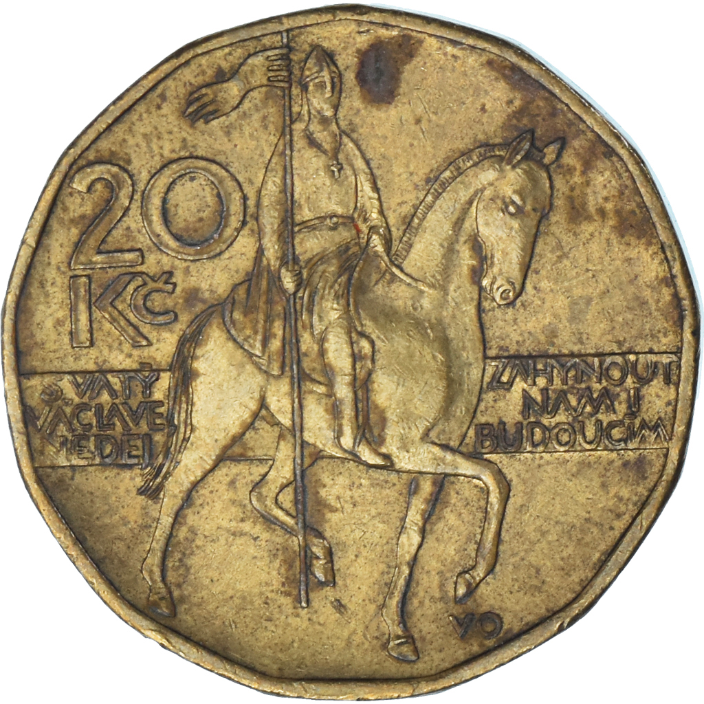 Coin, Czech Republic, 20 Korun, 2012