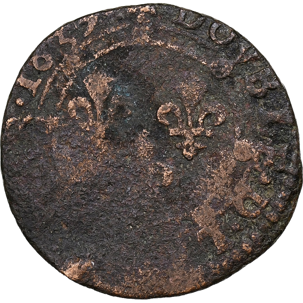 Principality of Arches-Charleville, Charles II of Gonzague, Double Tournois,1639
