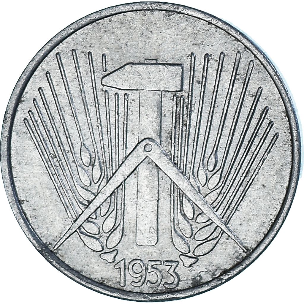 Coin, Germany, Pfennig, 1953