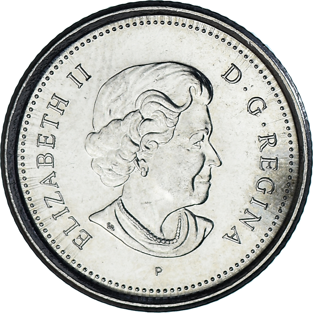 Coin, Canada, 10 Cents, 2006