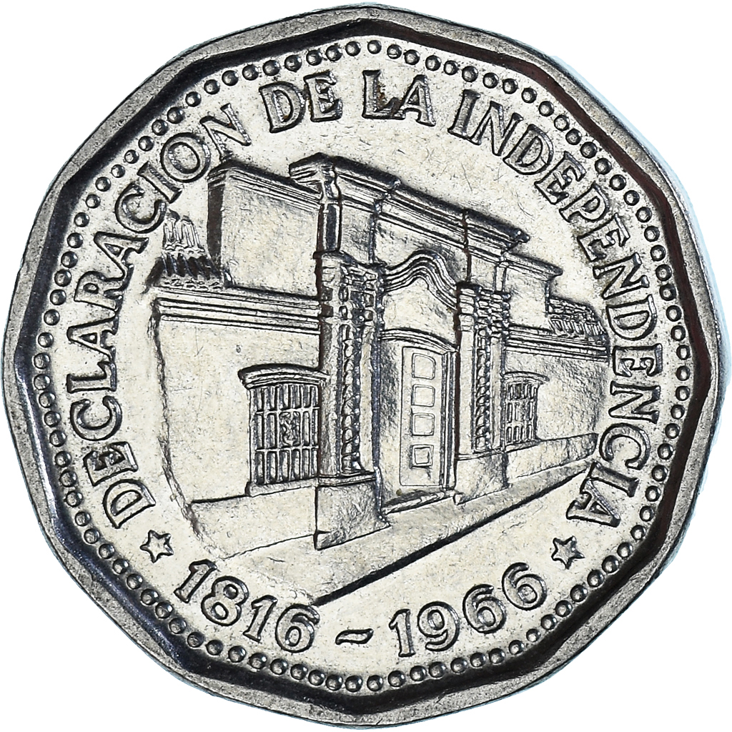 Coin, Argentina, 10 Pesos, 1966