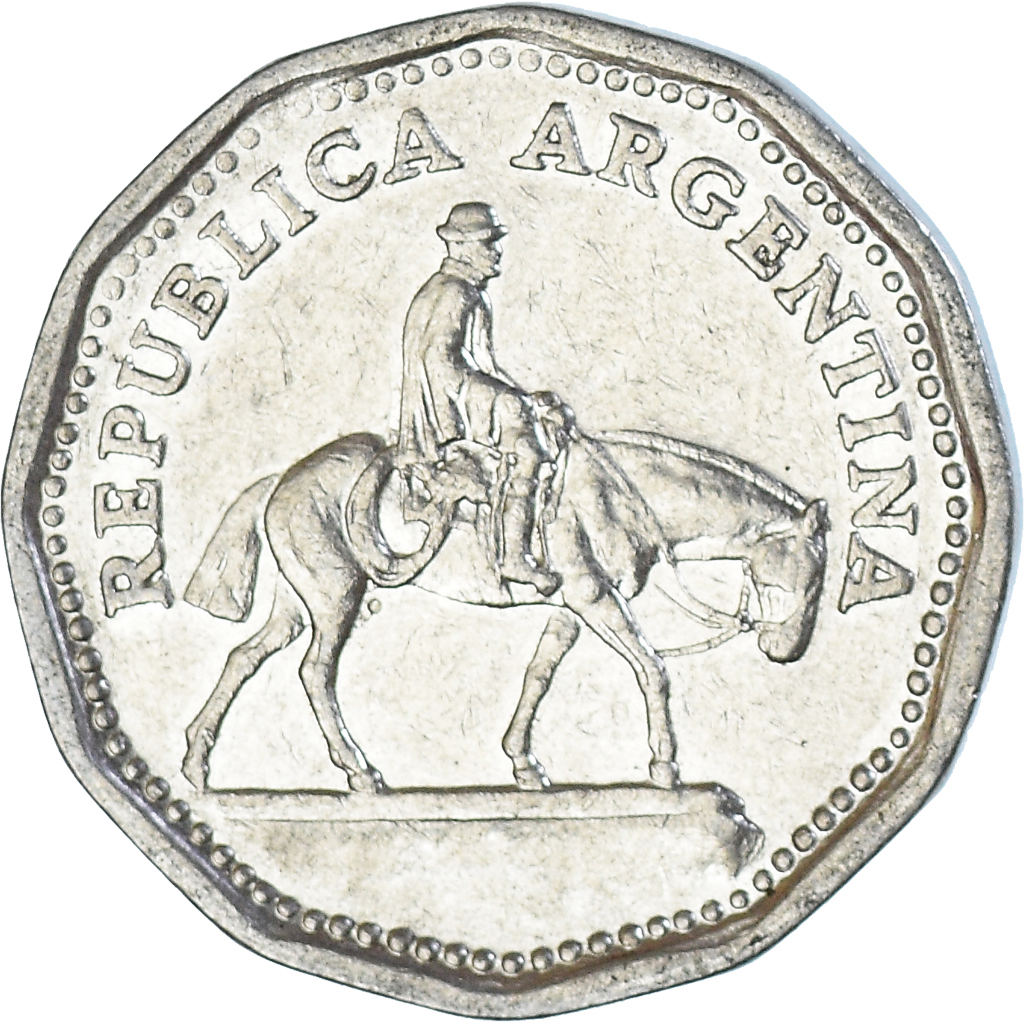 Coin, Argentina, 10 Pesos, 1965