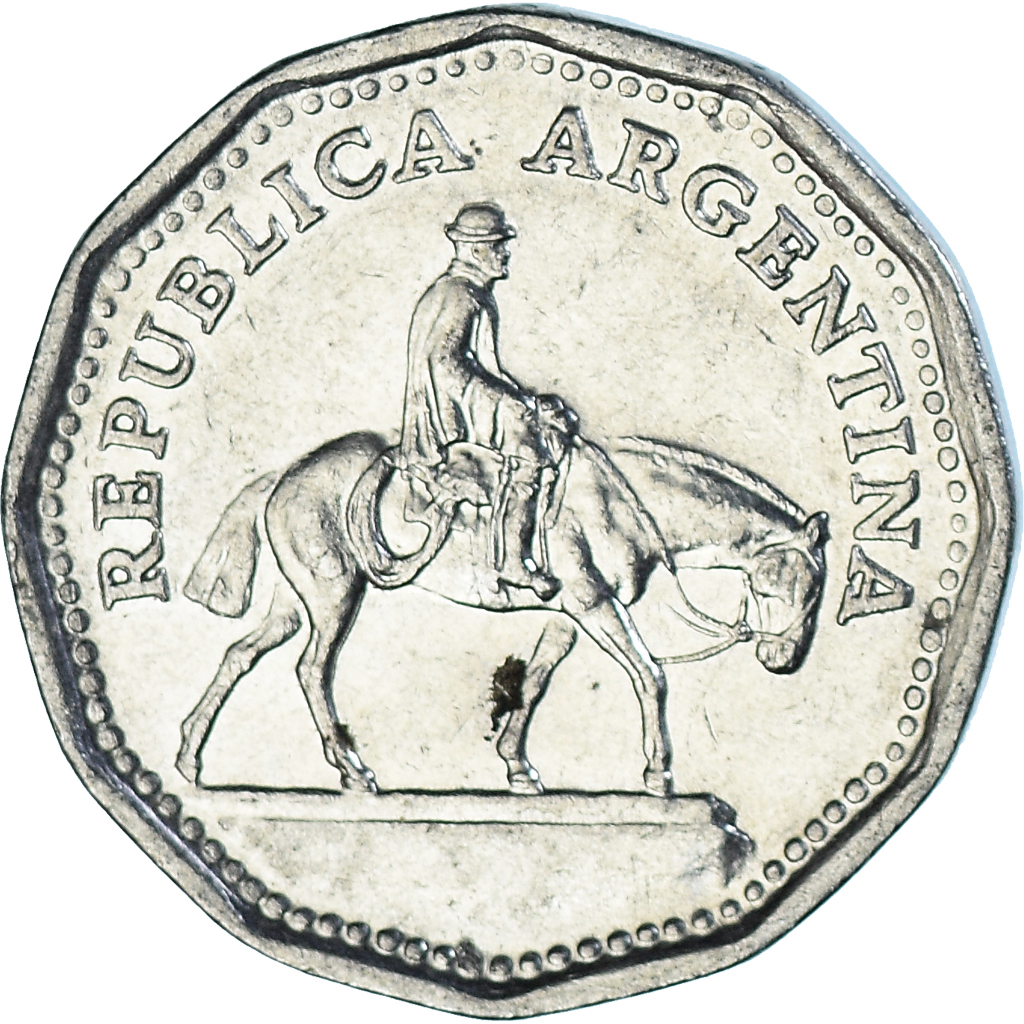 Coin, Argentina, 10 Pesos, 1967