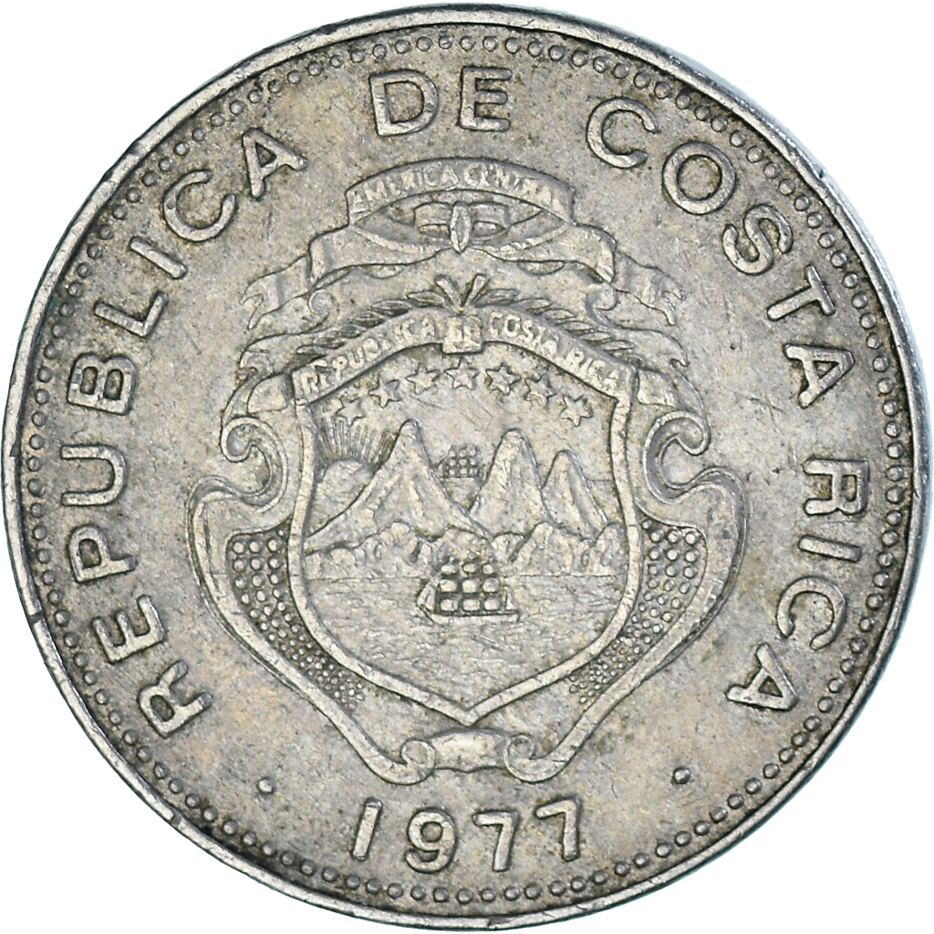 Coin, Costa Rica, Colon, 1977
