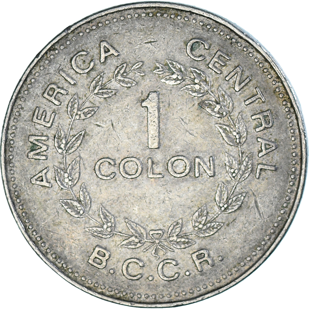 Coin, Costa Rica, Colon, 1977