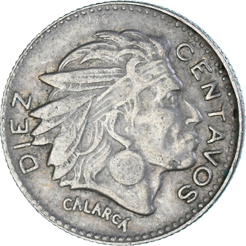 Coin, Colombia, 10 Centavos, 1959