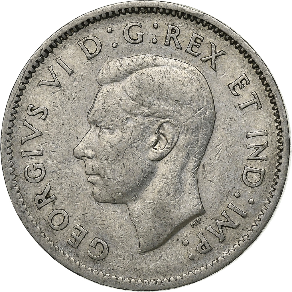 Canada, George VI, 5 Cents, 1941, Ottawa, Nickel, 