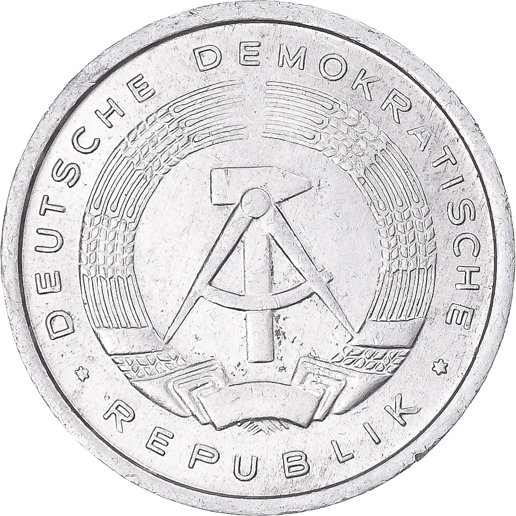 Coin, GERMAN-DEMOCRATIC REPUBLIC, Pfennig, 1986