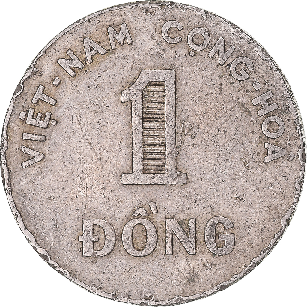Coin, Vietnam, Dong, 1964
