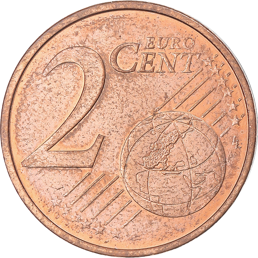 Monnaie, France, 2 Euro Cent, 2008