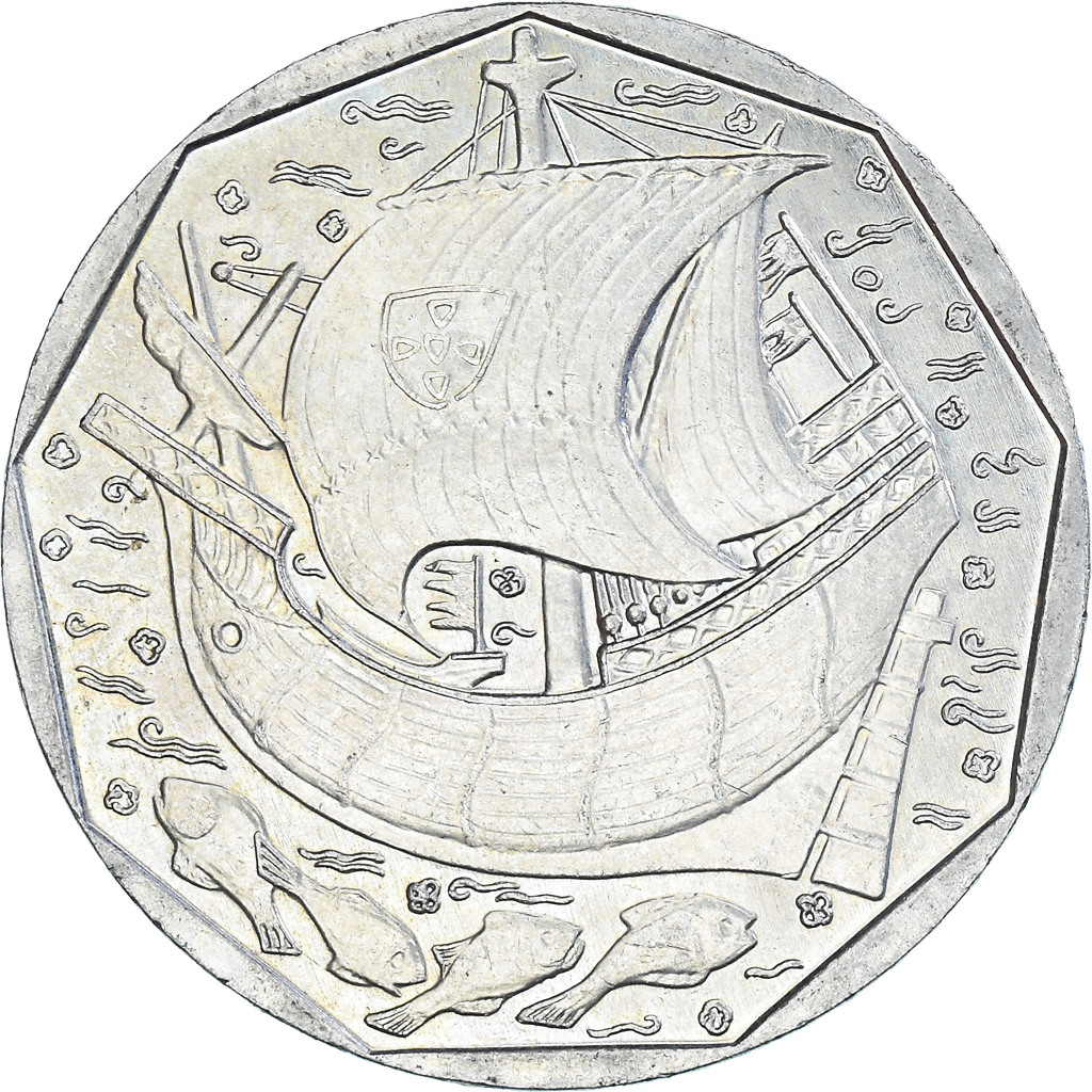 Coin, Portugal, 50 Escudos, 1989