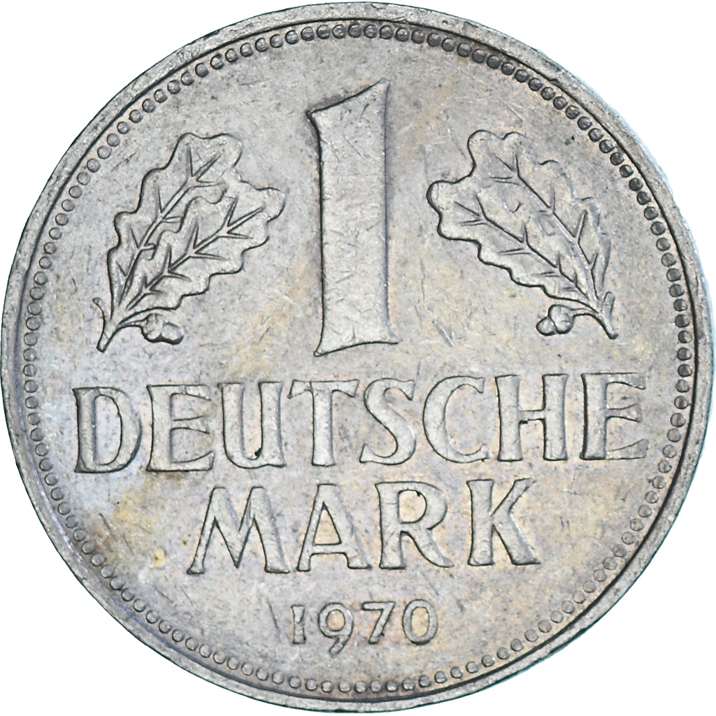 Coin, Germany, Mark, 1970