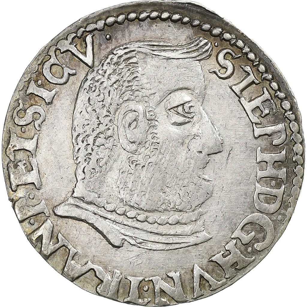 Principality of Transylvania, István Bocskai, 3 Garas, 1606, Silver, EF